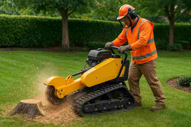 When to Hire Stump Grinding Services Near Me for Your Yard